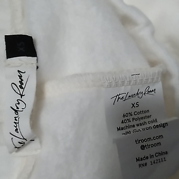 BNOT The  Laundry Room white sweatpants - Picture 5 of 5